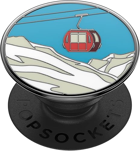 Miniatura 1 de PopSockets Agarre para teléfono con soporte expandible, Holiday PopGrip - Miami Holiday