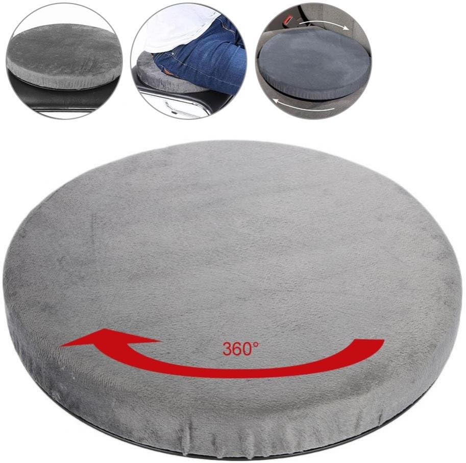 Coussin De Siège Rotatif 360° - Pour Voiture Ou Maison - Aide à L'installation Pour Personnes âgées, Handicapées - 40x40 Cm