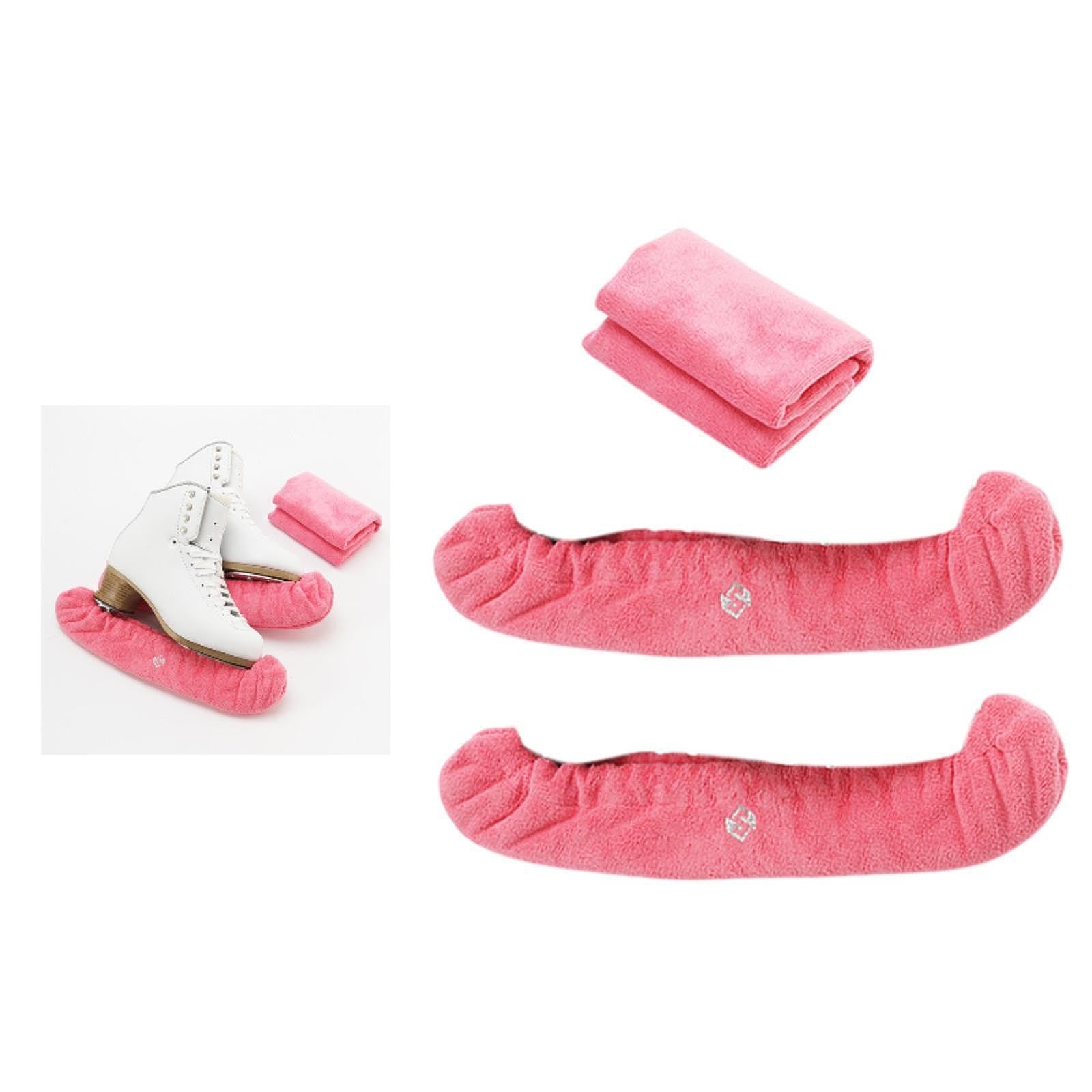 Qianly 2 Pièces Protecteurs de Lames de Patins à Glace pour Hommes et Femmes