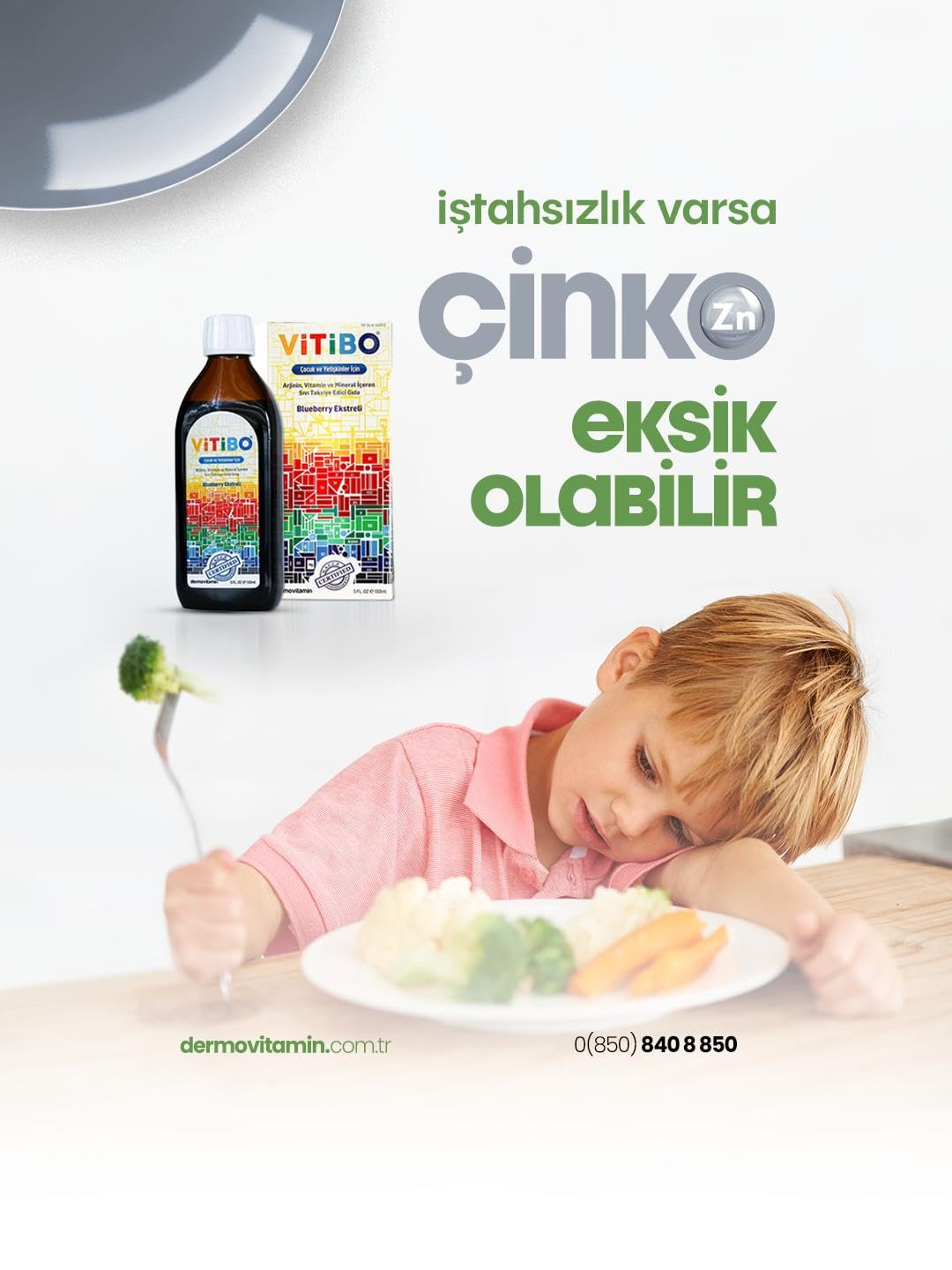 Vitibo Arjinin Vitamin ve Mineral İçeren Çocuk Şurubu 150 ml