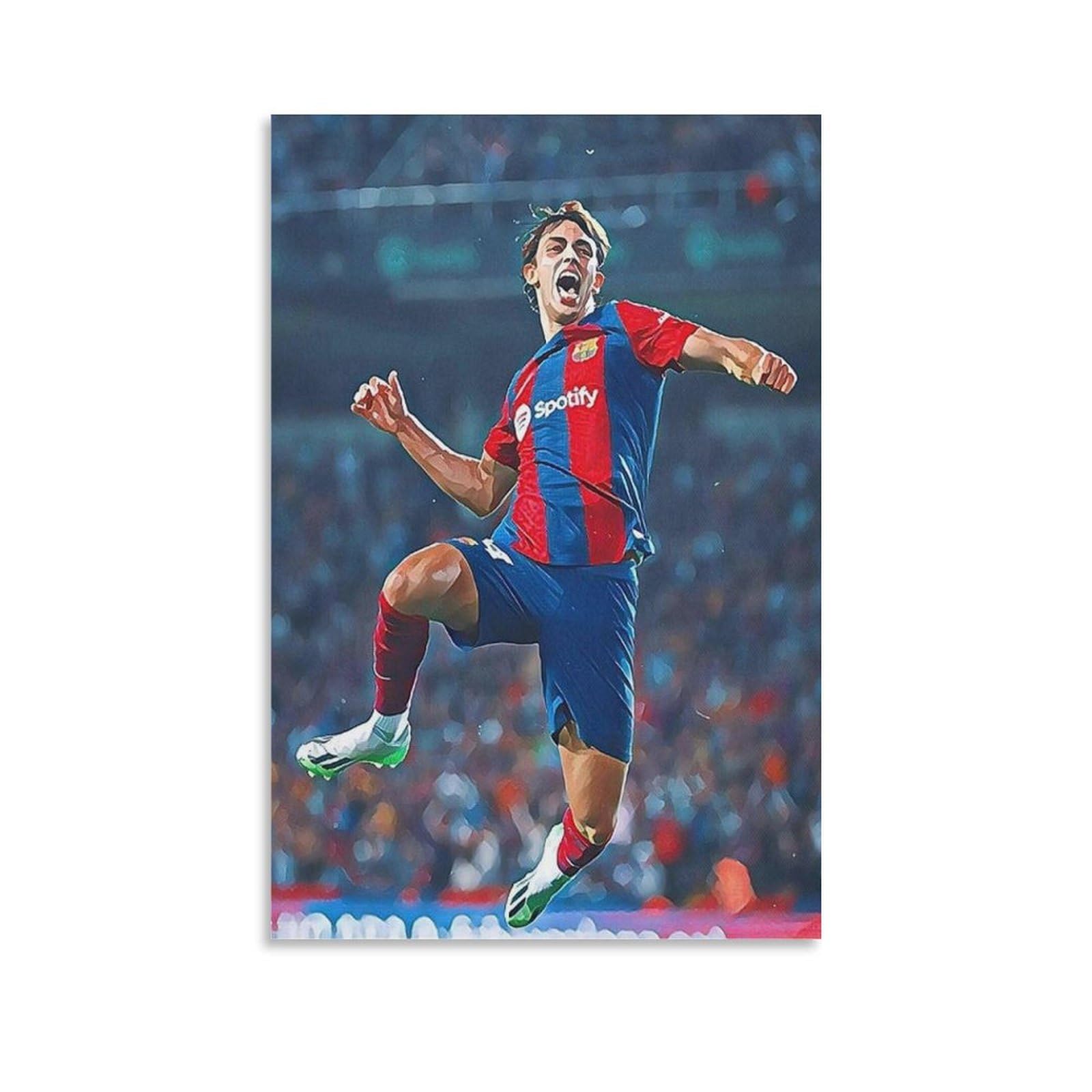 ASUIU Joao Felix Canvas Poster Posters Wall Art Painting Canvas Prints Decor Poster Artworks 24x36inch(60x90cm)