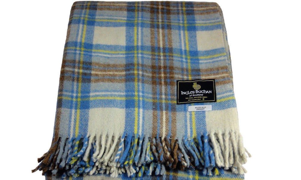 BBI LTD Atemberaubende schottischen groß Tartan SARAPE/Wrap/Schal Schurwolle Mix – 14 Tartans erhältlich
