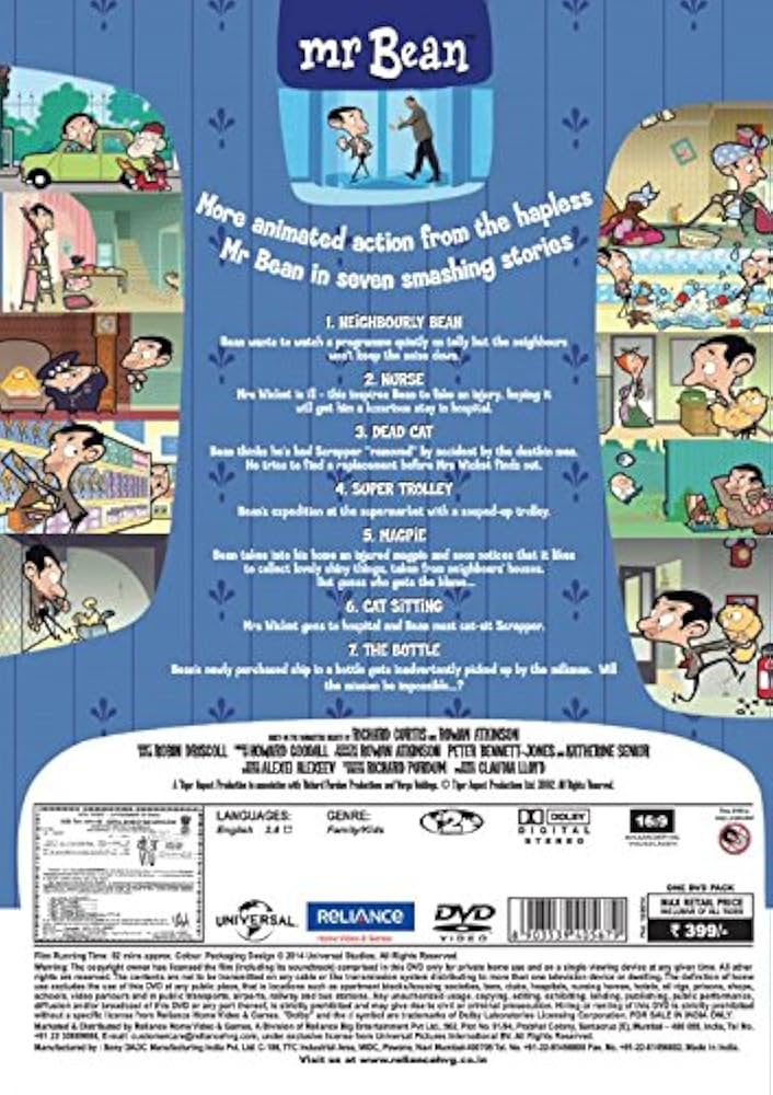 Mr Bean Animated Series 1 Vol 4: Amazon.in: Rowan Atkinson
