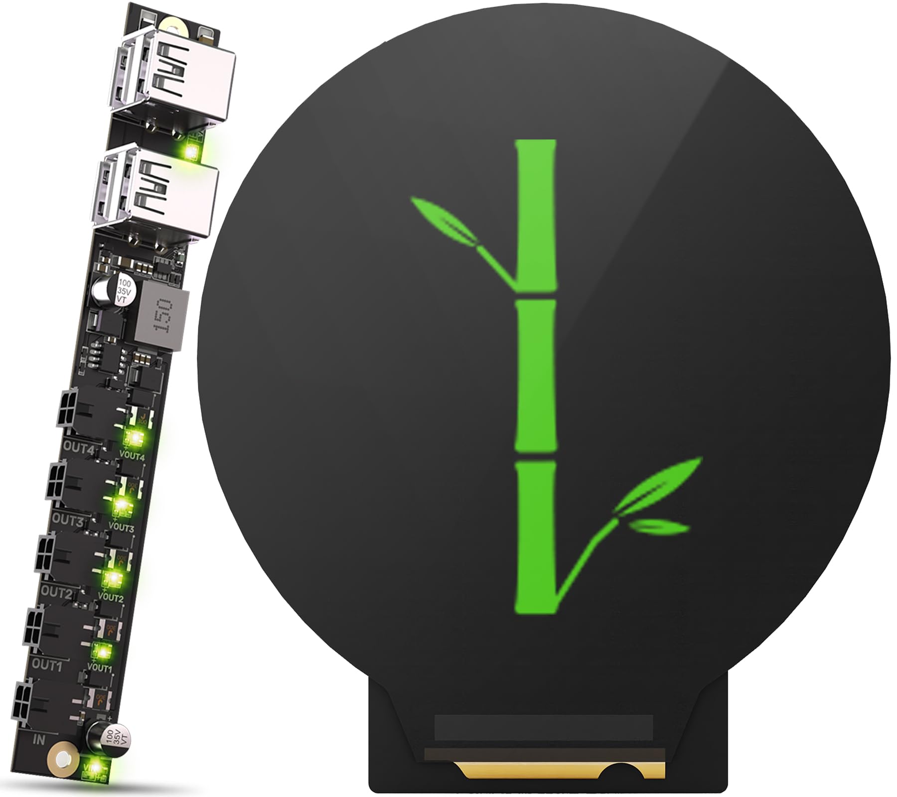 BIGTREETECH Panda Knomi + Panda Branch Kit Support Power Expansion for Bambu-Lab P1P P1S X1C X1E A1 A1 Mini 3D Printers