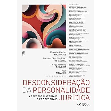 Capa do livro Desconsideração da Personalidade Jurídica - Aspectos Materiais e Processuais - 1ª ED - 2023