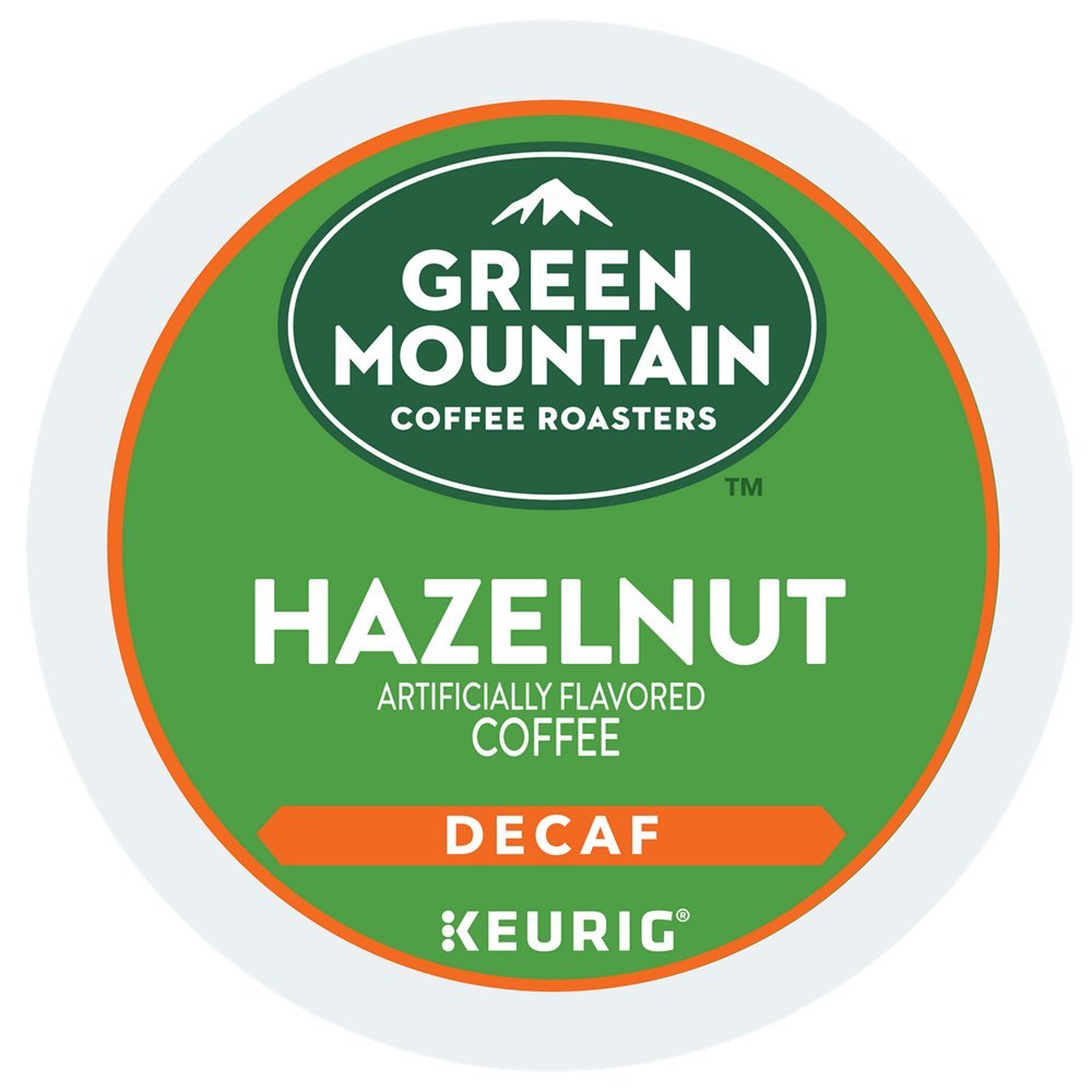 Green Mountain Coffee Keurig Hazelnut Decaf K-Cup, 12 ct