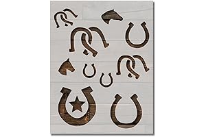 Pint-Sized Horseshoe Stencil