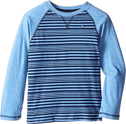 Tommy Hilfiger Boys' Alexa Stripe Jersey Long Sleeve Tee