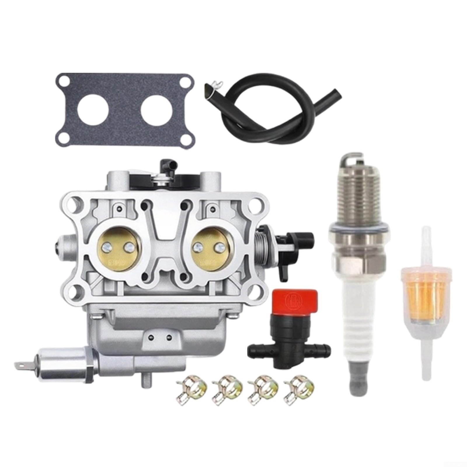 Tidgel Carburetor Kit 16100-Z0A-815 for For Honda GCV530 GXV530 For V-Twin Engine Replacement Part Metal Construction