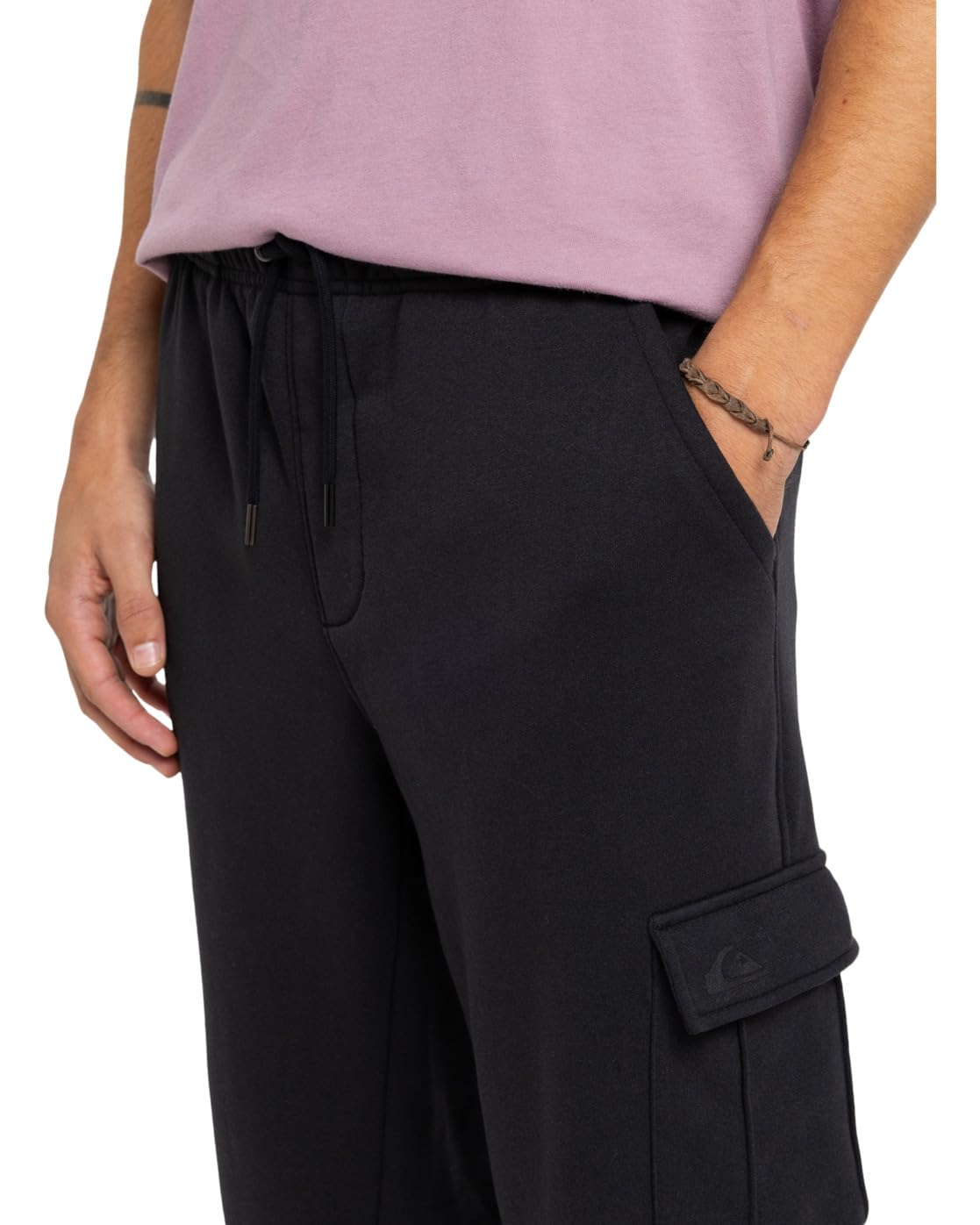 Quiksilver Cargo Fleece Bottom - Spodnie Mężczyźni