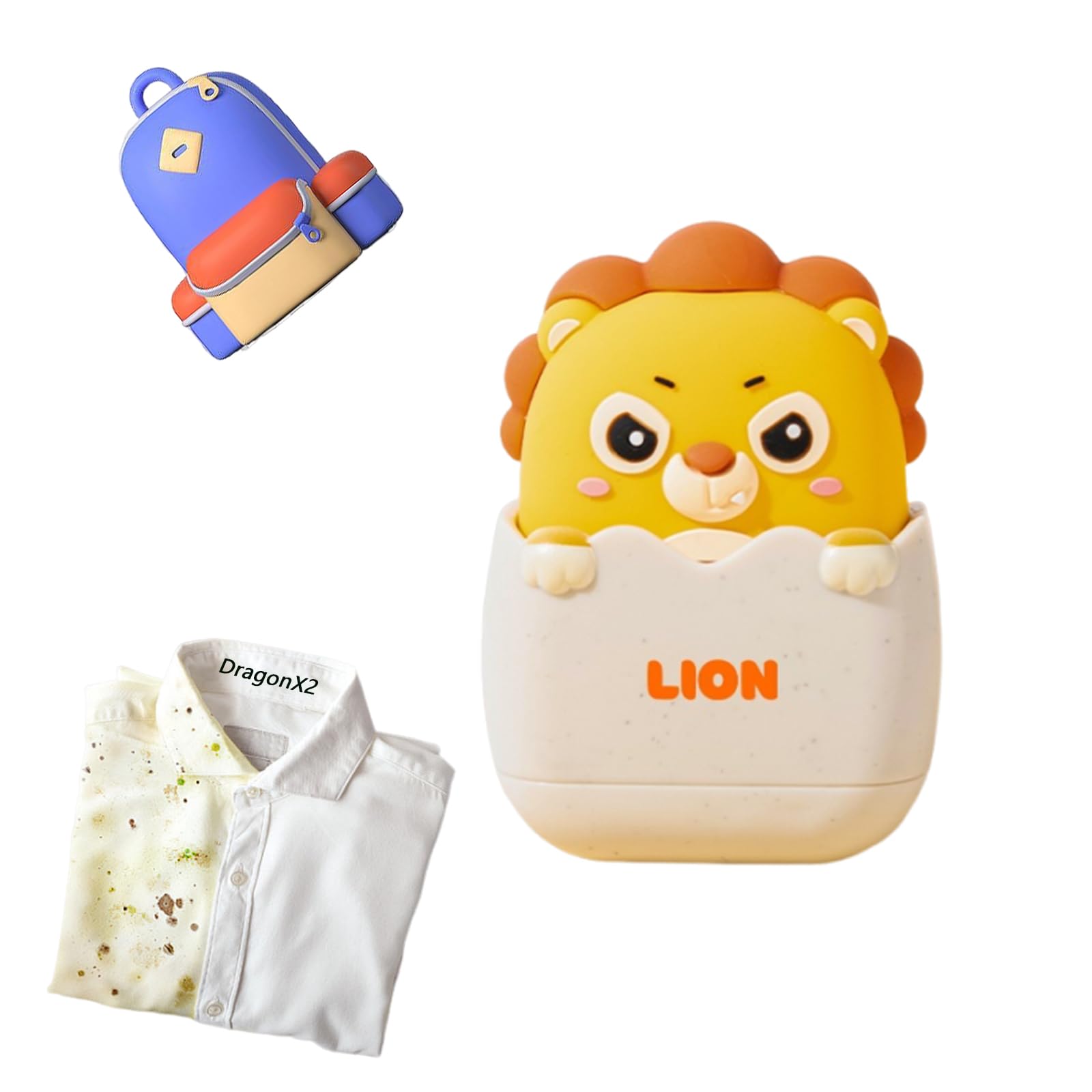 Sello Ropa Niños Personalizado Sellos Rectangular de Nombre Marcador Ropa para Ropa de Niños, Marcador Personalizado Bebe Guarderia