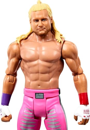Miniatura 3 de Mattel WWE Dolph Ziggler Figura de acción, figura básica coleccionable de 6 pulgadas, juguetes