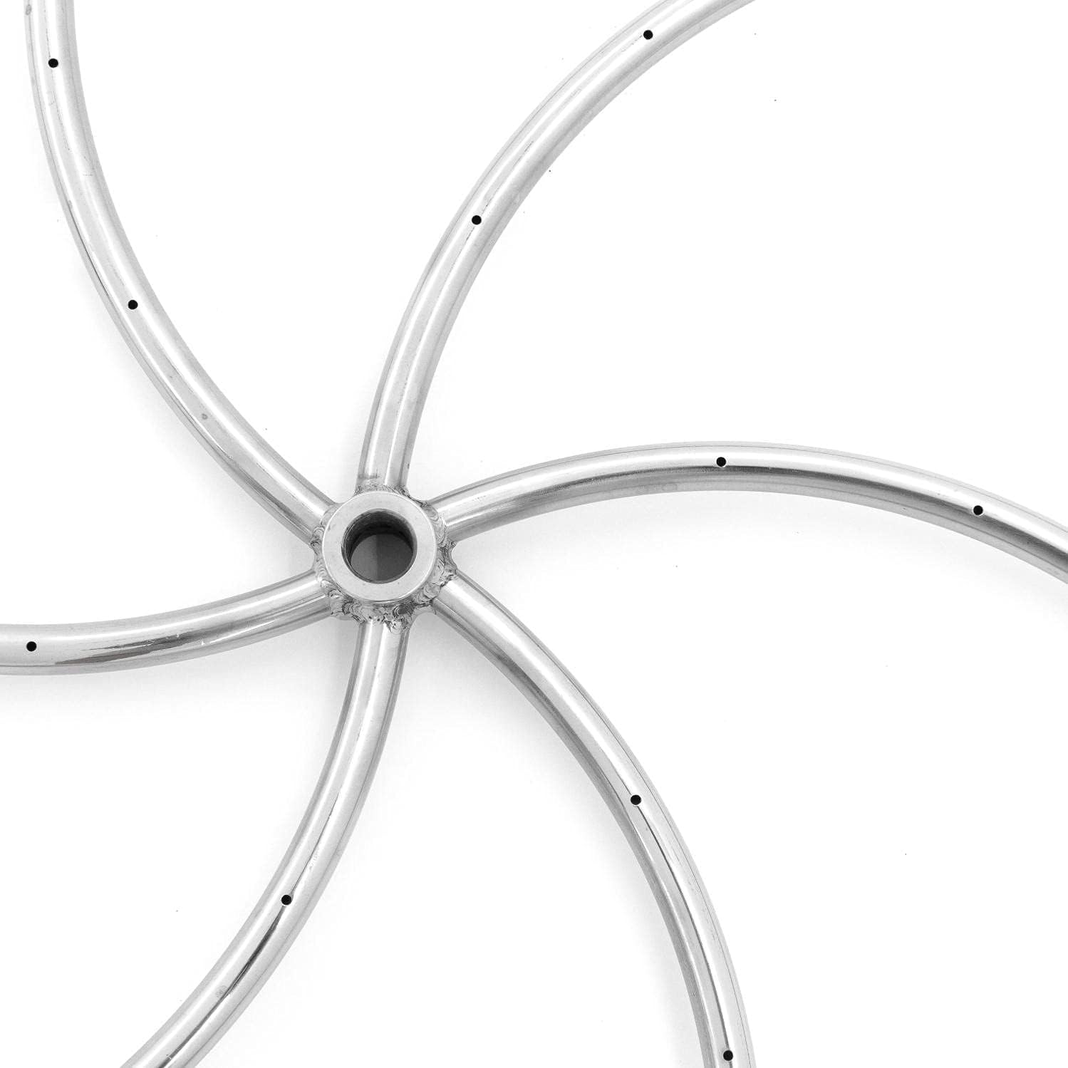 Firenado 36-Inch Natural Gas Spiral Ring Burner - Stainless Steel