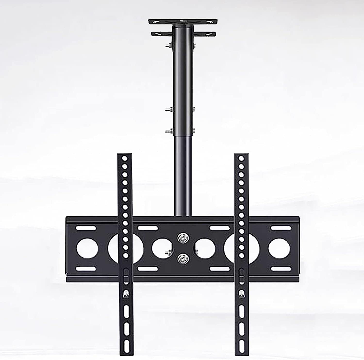 Support TV plafond réglable en hauteur pour écrans LED de 26 à 60 pouces