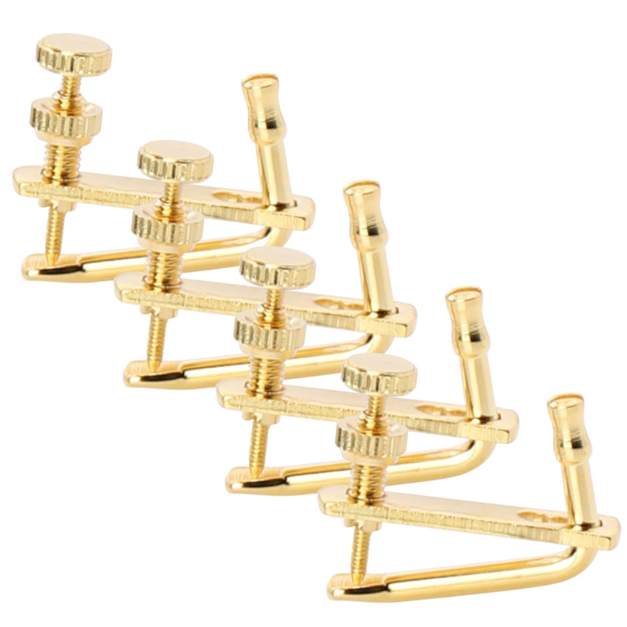 BESTonZON 20 Pz Rifinitore per violino accordatori di violino per 4/4 strumento di accordatura del accessori Accessori per strumenti musicali parti di lega