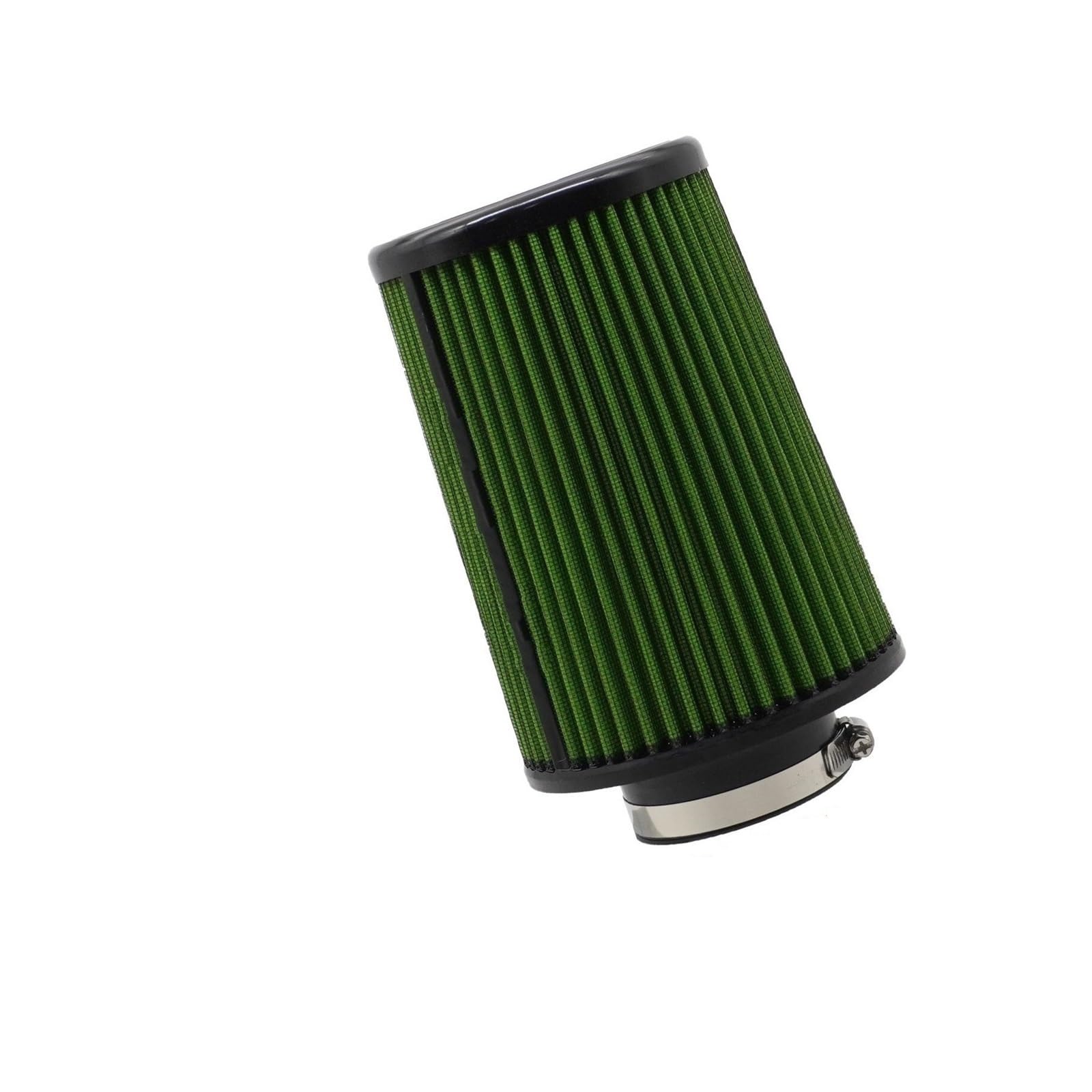 Filtr powietrza silnika Filtr powietrza 76 mm, 4-calowy, sportowy, wyścigowy, do samochodów, układów dolotowych, zestaw filtrów, pudełko, części samochodowe(76mm-Green)