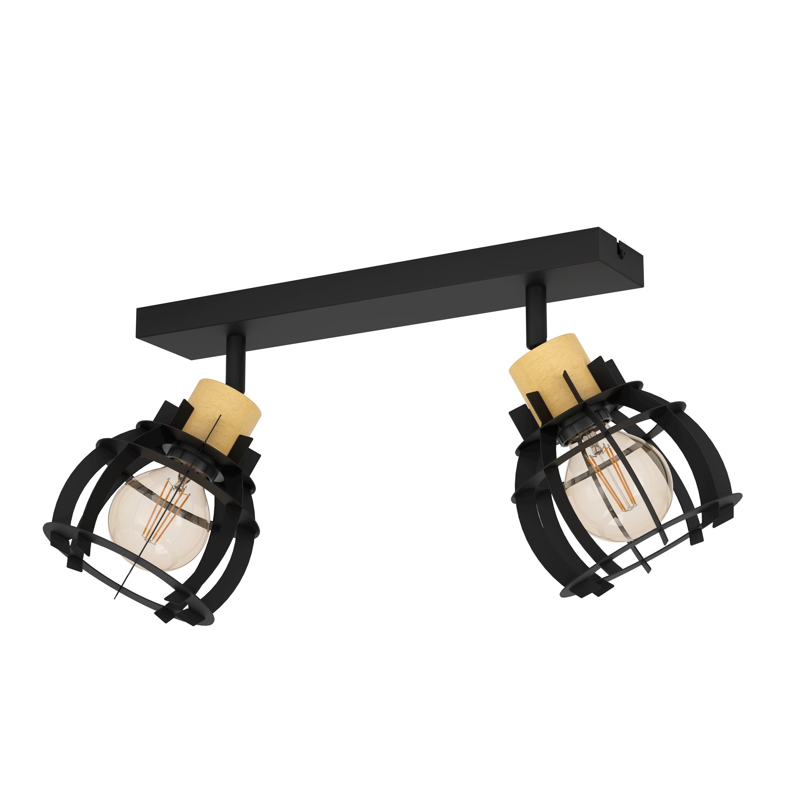 Eglo Stillington 1 Ceiling Light, 2-Bulb