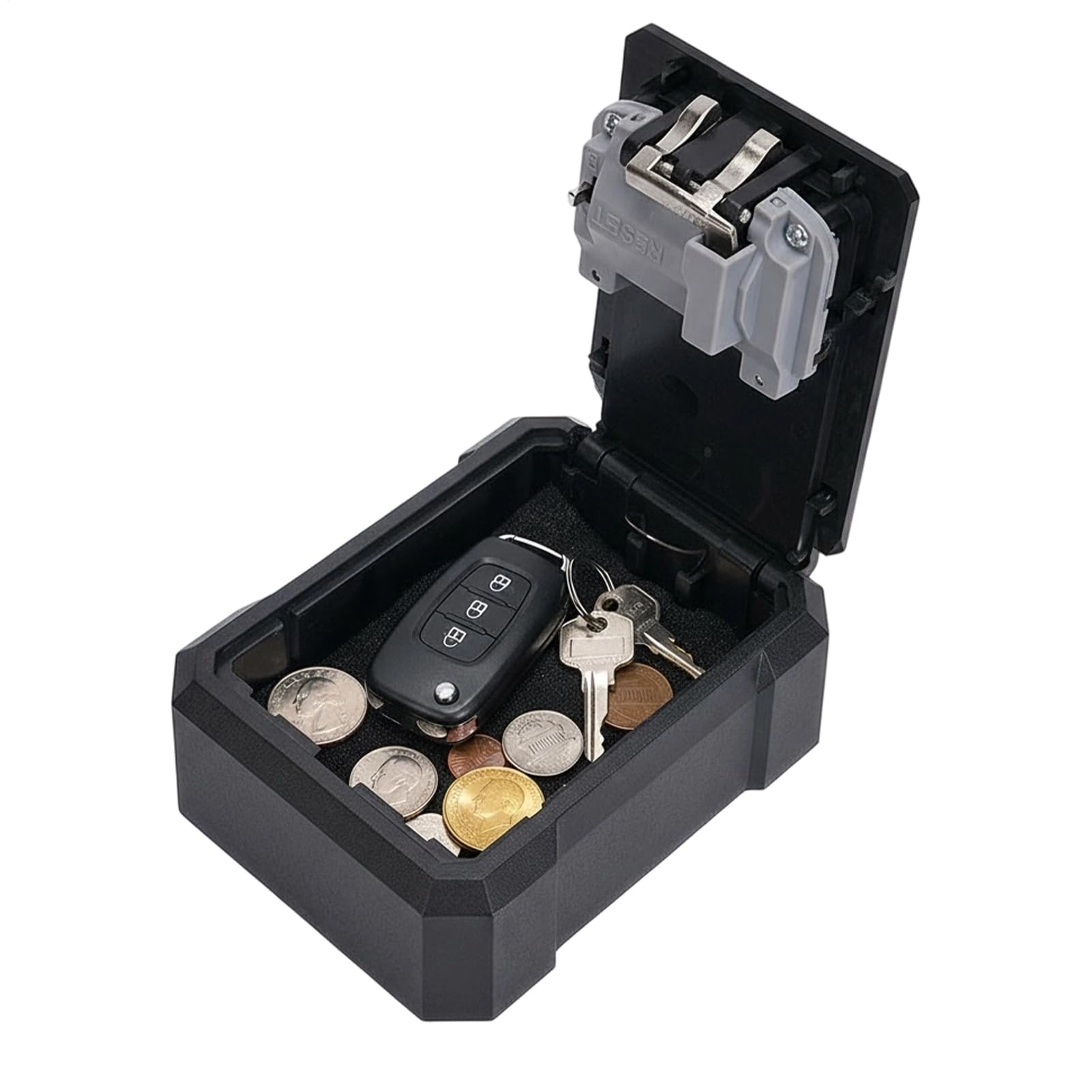 Boîte à clés de voiture haute sécurité avec organiseur de rangement de grande capacité