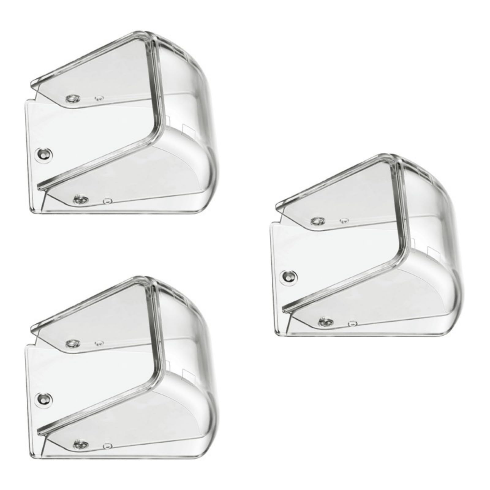Splashproof Doorbell Enclosure with Antifall Features for Secure Outdoor Setups Doorbell