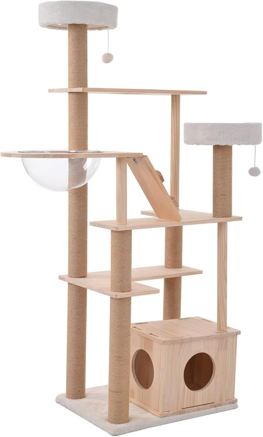 据え置き型 麻紐 爪とぎ 多頭飼い 宇宙船キャットタワー 据え置き型 据え置き型麻紐爪とぎ 多頭飼い 宇宙船キャットタワー据え置き型