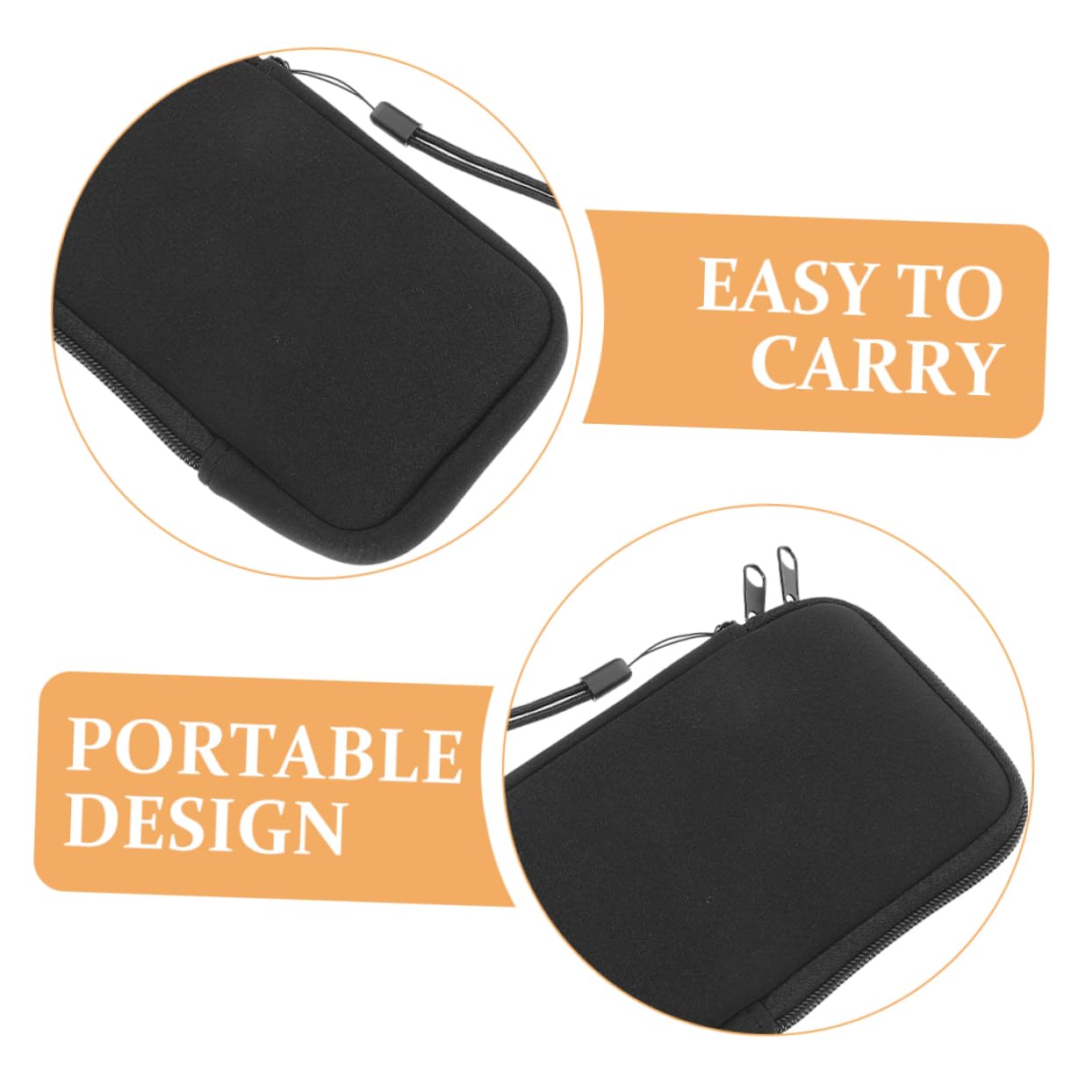 Uonlytech 8pièces Pochette De Téléphone Néoprène Étanche Et Pratique pour Randonnée Sacoche De Protection Portable pour Femmes Idéale pour Sport Activités Extérieures