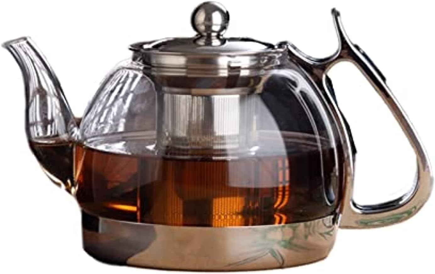 Amazon | ポカロティー ティーポット 耐熱ガラス やかん おしゃれ 紅茶