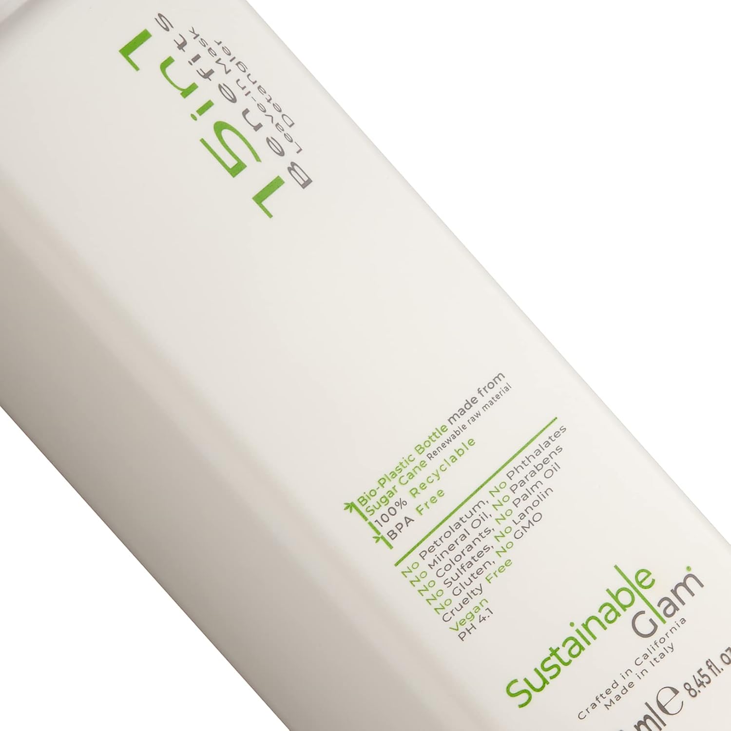 Sustainable Glam 15in1 Benefits Leave-in Hair Mask Detangler Spray Conditioner with Argan, Coconut & Avocado Oil : Beauty & Personal Care