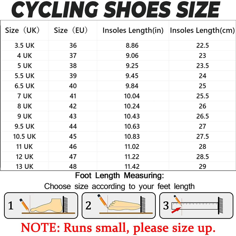 Zapatillas Ciclismo Carretera Zapatillas de Ciclismo, Verano Ligeros Zapatos Bicicleta Montaña Hombre 37-48EU Unisex Montaña Calzado Bicicleta con SPD Cleats