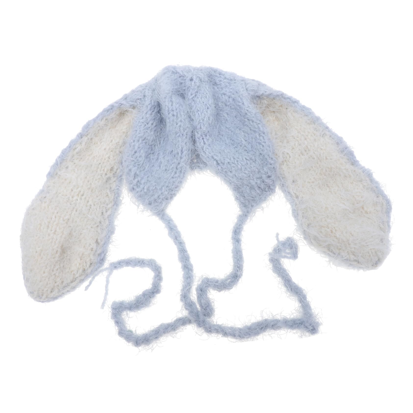 COLLBATH 3 Stück Hasenmütze wintermütze kindergeschenke gadgets babykostwärmer babytragen Babymütze mit langen Ohren Beanie-Mütze mit Hasenohren Elasthan Grey