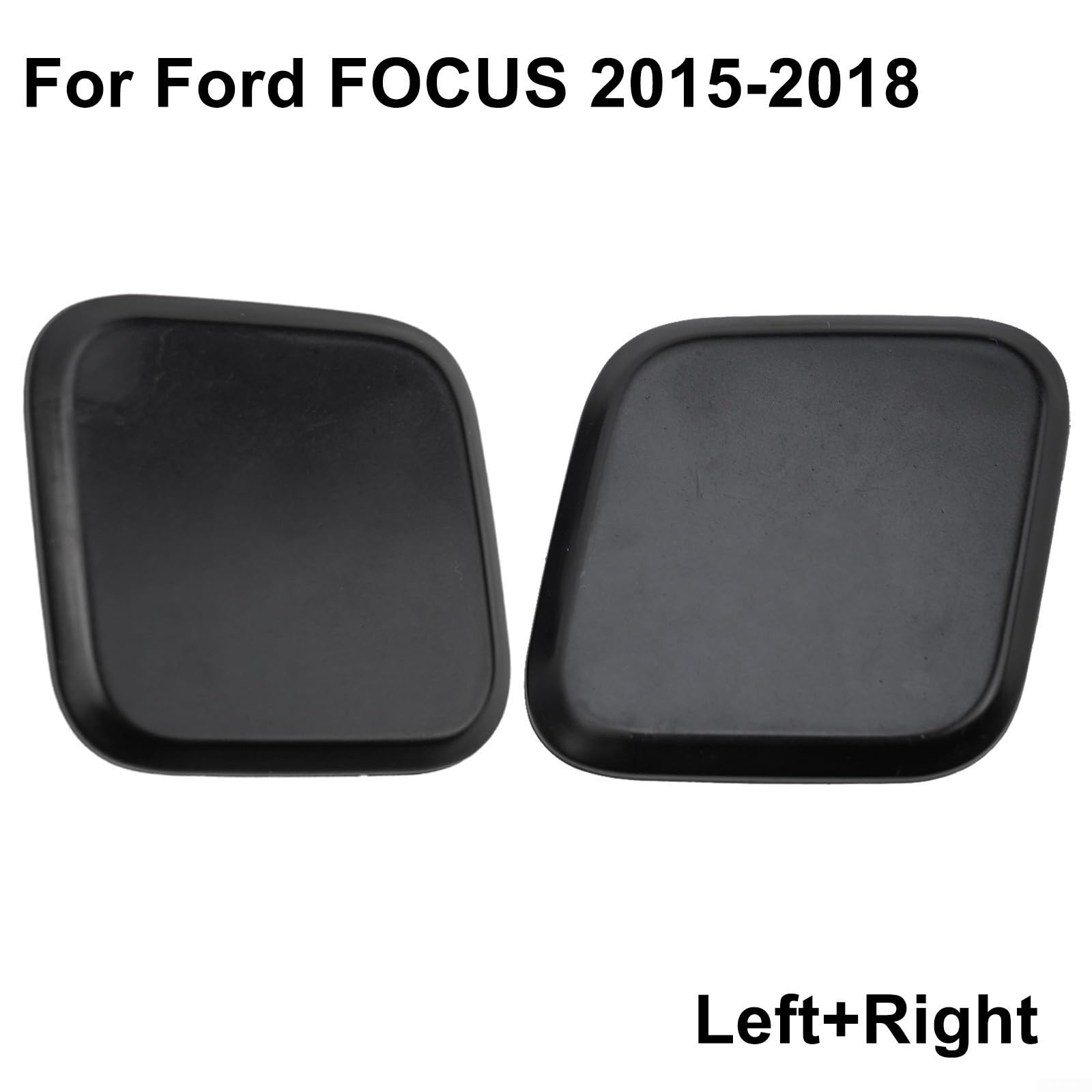 Tappo per lavafaro anteriore sinistro e destro, per Ford Focus 2015 2018, per paraurti anteriore (sinistra e destra)