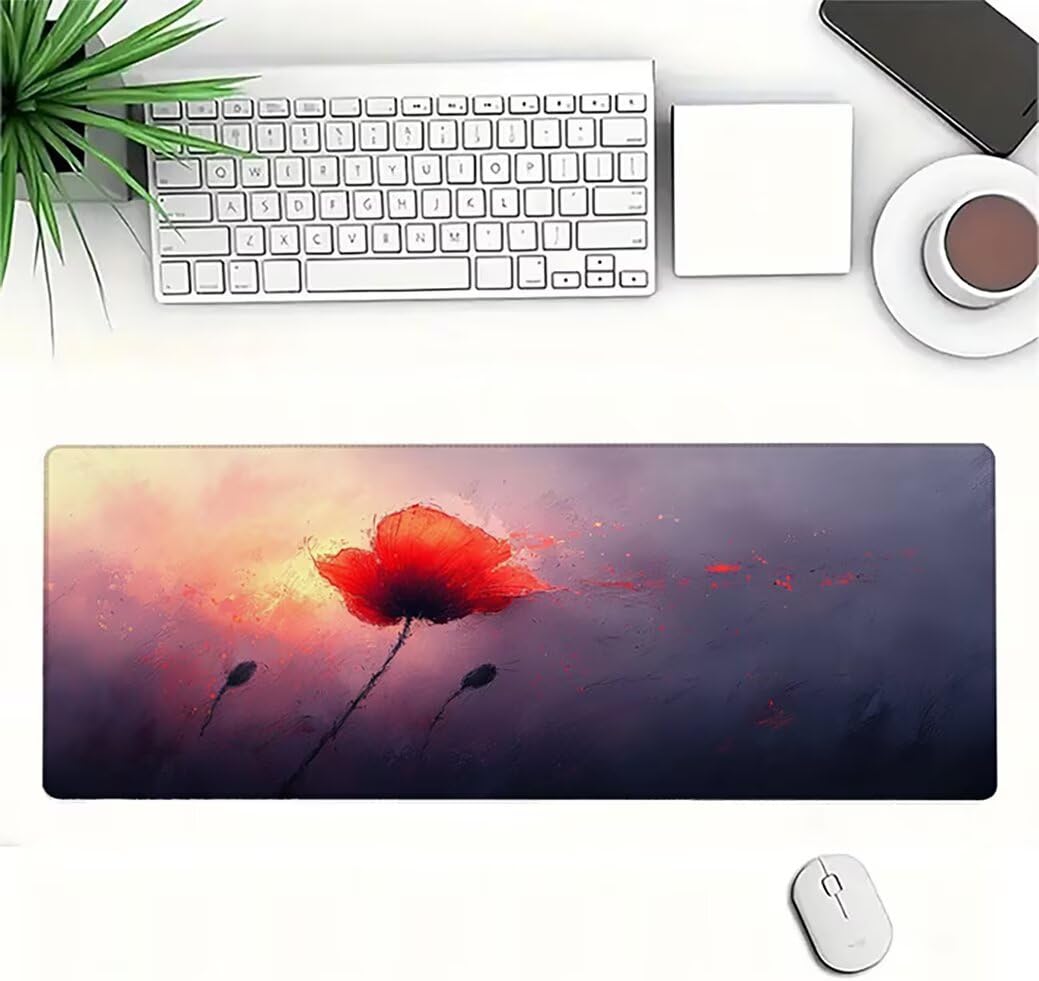 Générique Lpfieonn Fleur Large Desk Mat 160x80cm PF-3420
