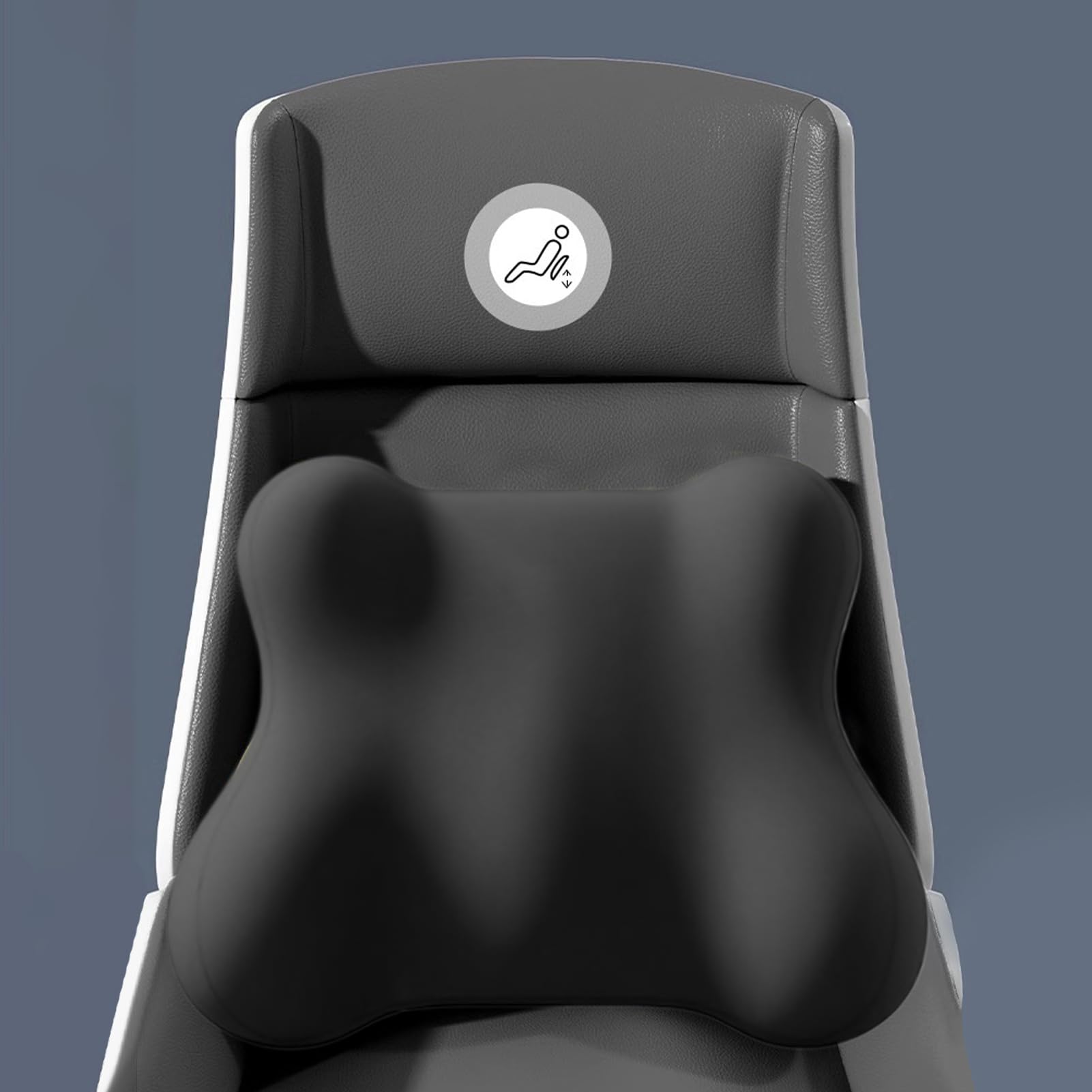 Auto Kopfstütze Und Lendenstütze Ergonomisches Zubehör für das Autofahren | Auto Kopfauflage Und Lendenkissen Set Für Fahrersitz Bürostuhl Couch Reisesessel Spiel Flugzeug