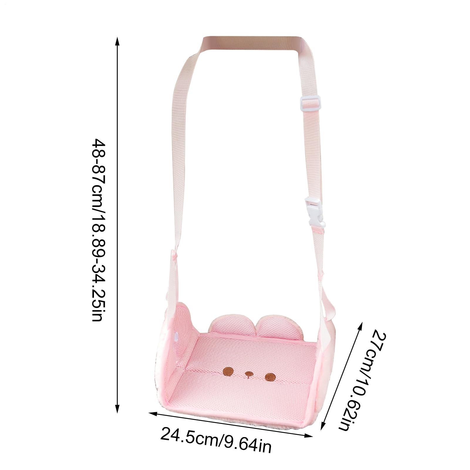 Reposapiés De Coche - Accesorios Automotrices Ergonómicos De Soporte,Hamaca Reposapiernas Para Coche De Pasajeros,Para Viajes Largos En Automóvil SUV RV Para Niños Adultos Y Pasajeros Ancianos