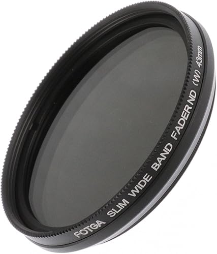 Miniatura 3 de Fotga 1.693 in Slim Fader Variable Ajustable ND2 a ND400 ND Filtro de densidad neutra para Canon RF 1.969 in F1.8 STM RF16mm F2.8 STM