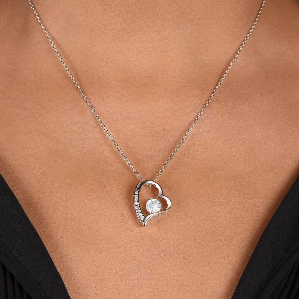 Herz Kette Damen - Geburtstagsgeschenk für Frauen, Geschenke für Freundin, 30. 40. 60 Geburtstaggeschenke mit LED Geschenkbox, Jahrestag Geschenk für Sie