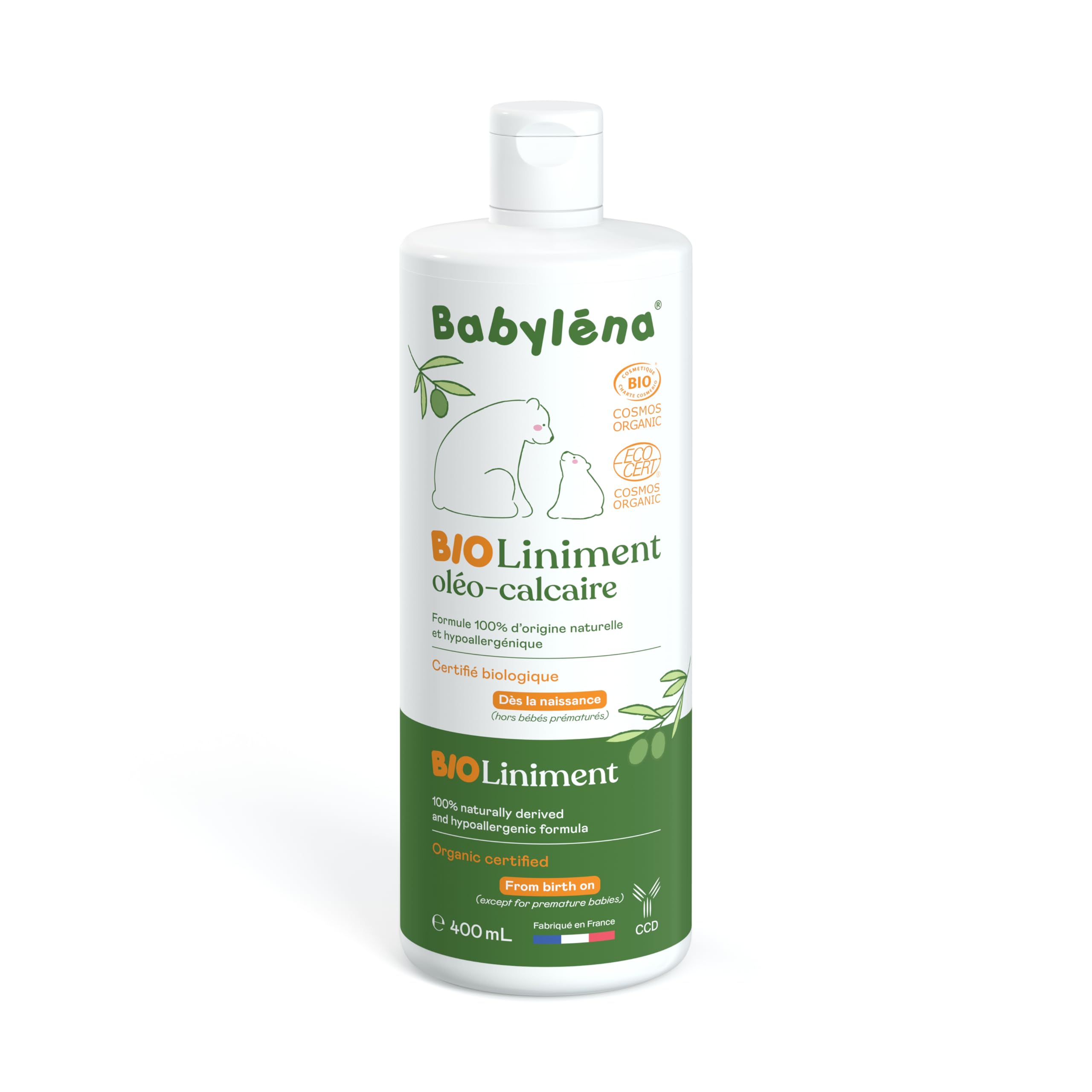 Bioes Babylena Biolinimento OleocalcáReo 400Ml-image