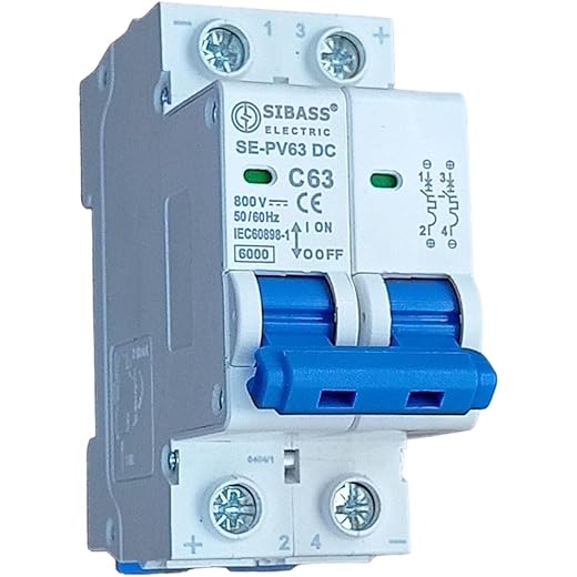 Kenbrook Solar Sibass DC MCB 63A