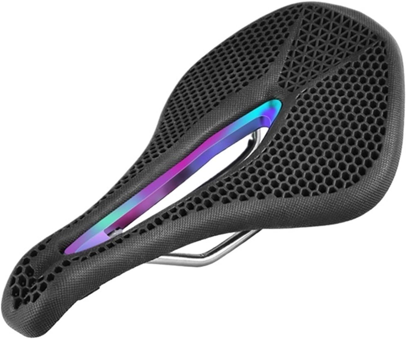 Road Bike Saddle Hollow Out Fit for Seat Breathable Lightweight Shock Absorption Accessories Parts