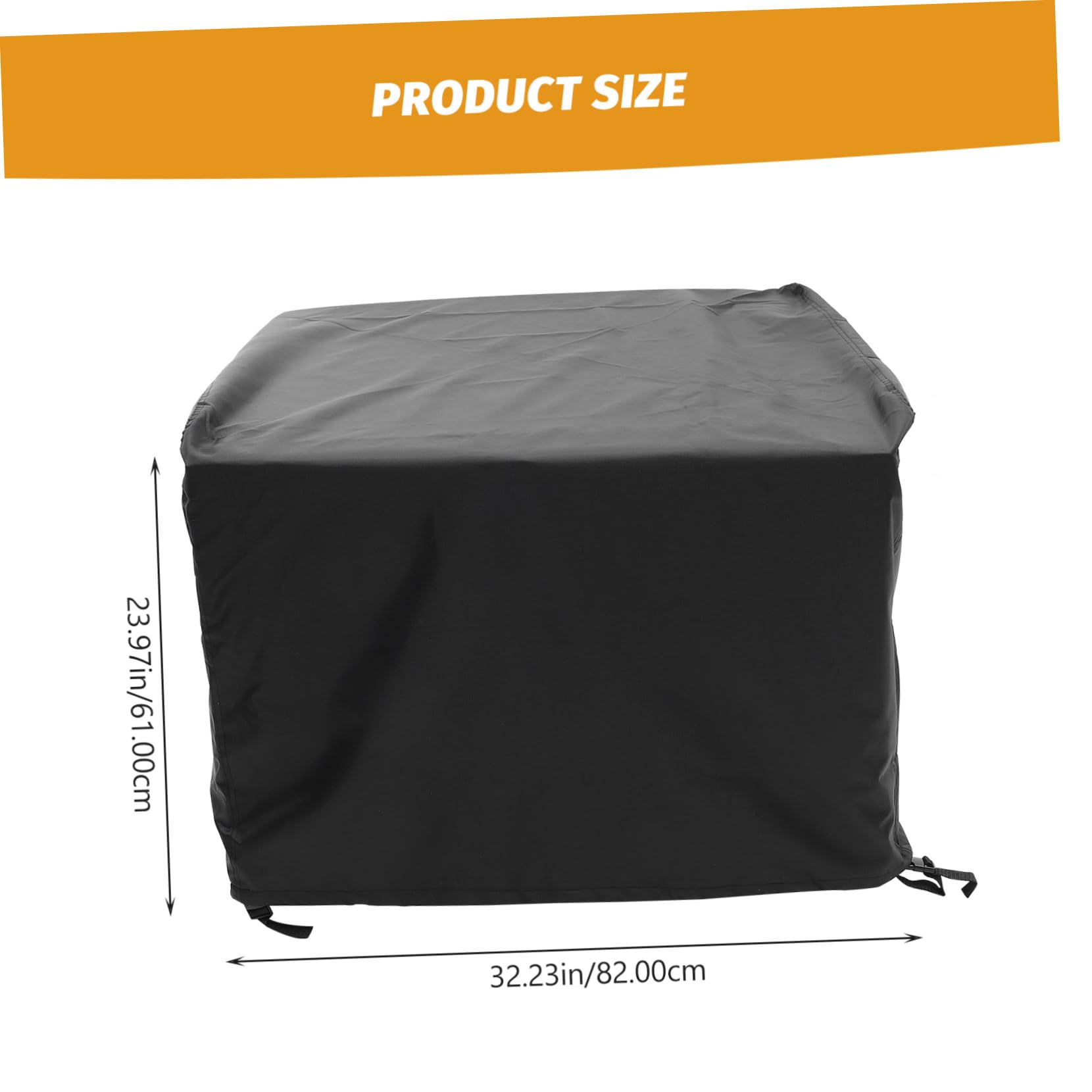 SUPVOX Funda para Estufa de Barbacoa Resistente al Polvo para Chimeneas de Exterior o Fogatas de Jardín Protege Su Estufa de Barbacoa Todo Tipo de Clima