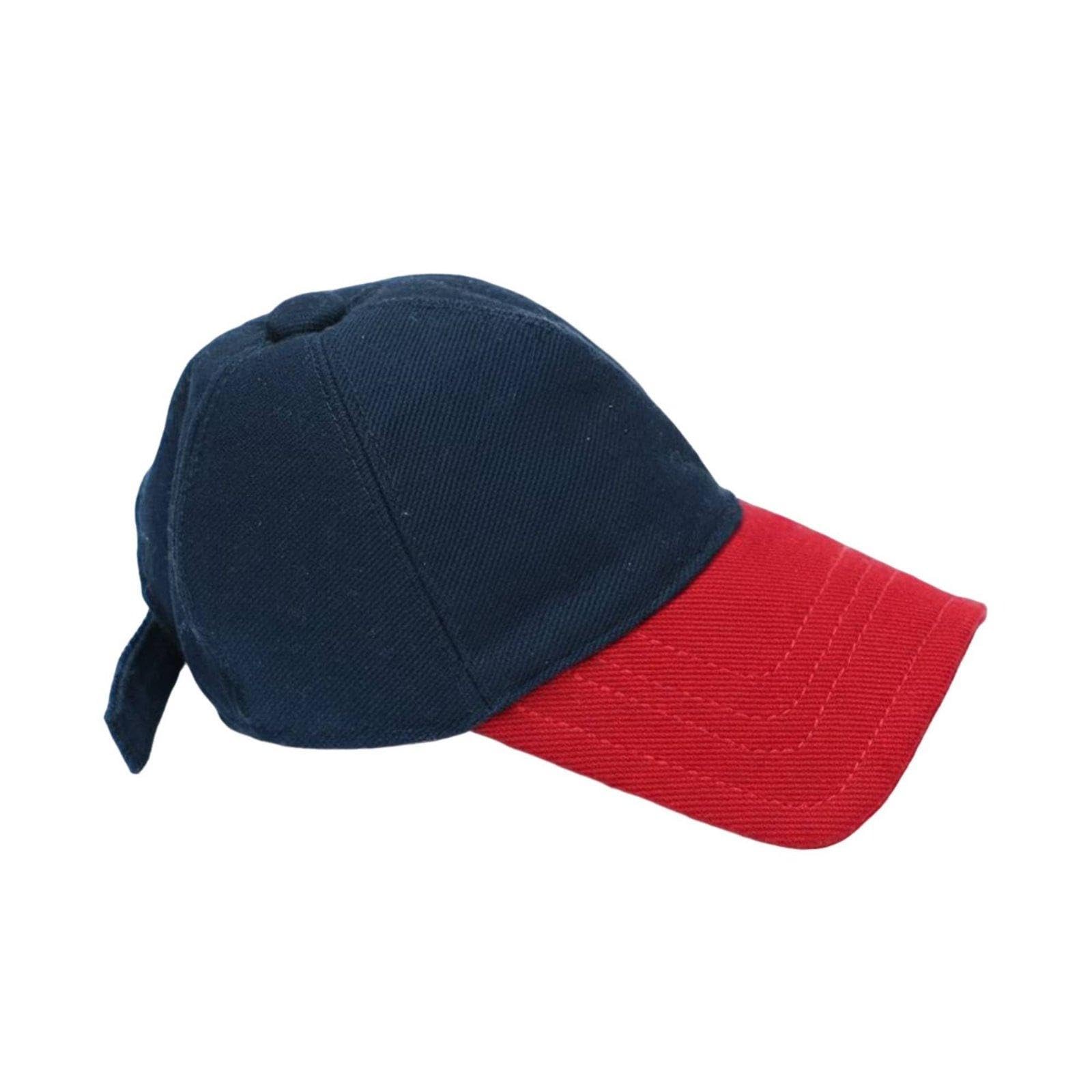 NIVAA OB11 Doll Hat Sun Protection 20cm Doll Cap for Hobbyists Red-navy Blue-image-46