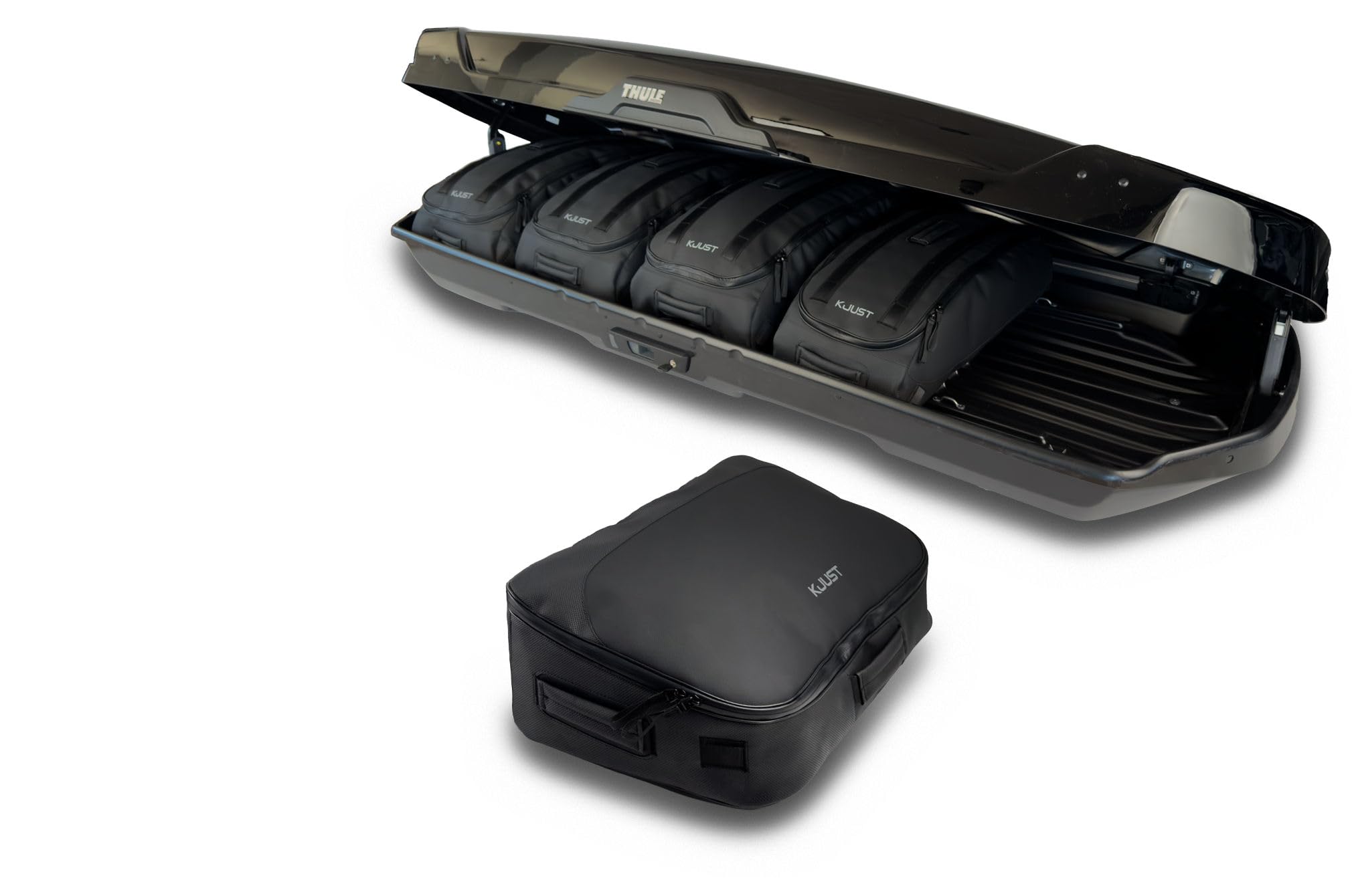 KJUST PRO Torby Zestaw 5szt Kompatybilny Z THULE MOTION XT ALPINE Box dachowy