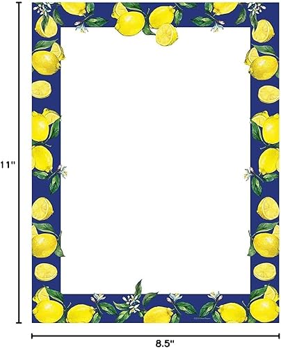 Miniatura 4 de Membrete con forma de gota de limón Cosco