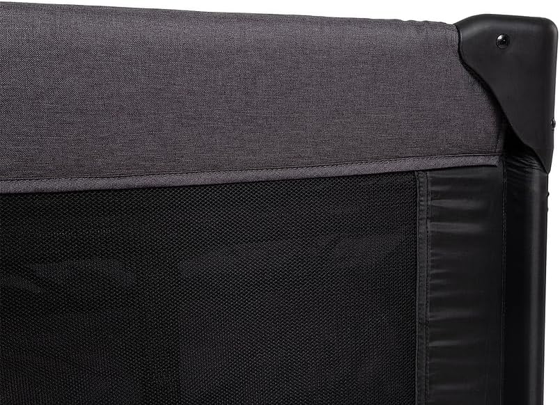 Berço Cosco Kids, Nanny, 0 a 18kg, Preto Mescla