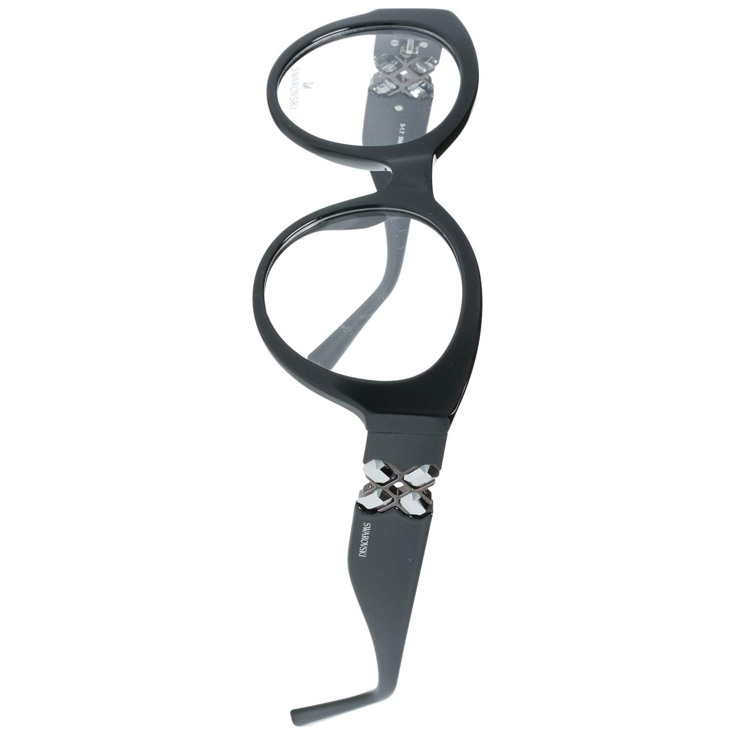 SWAROVSKI Ladies Black Round Eyeglass Frames SK522700150