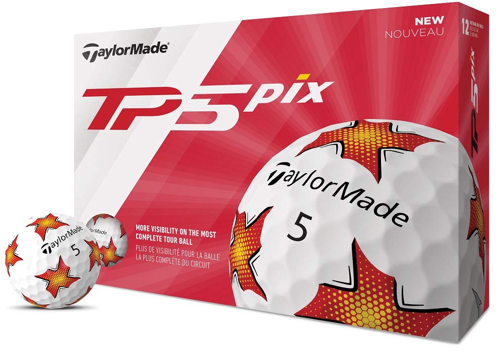 TaylorMade TP5 Pix Golf Balls (One Dozen)