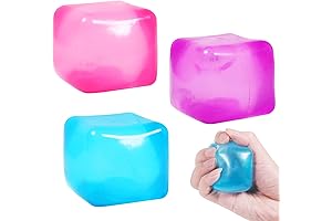 Infinity Cube Fidget - Pink, Purple, and Blue 3-pack