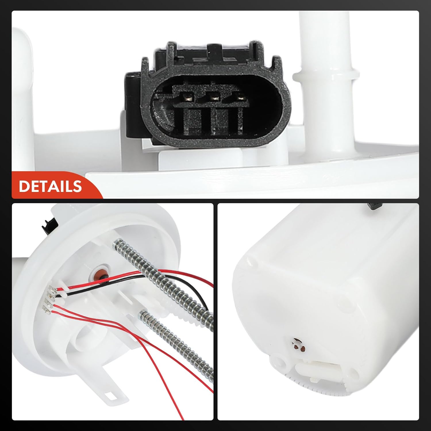 A-Premium Electric Fuel Pump Assembly Compatible with Ford - 2017-2020 - F-250 Super Duty, F-350 Super Duty, 6.2L, Flex