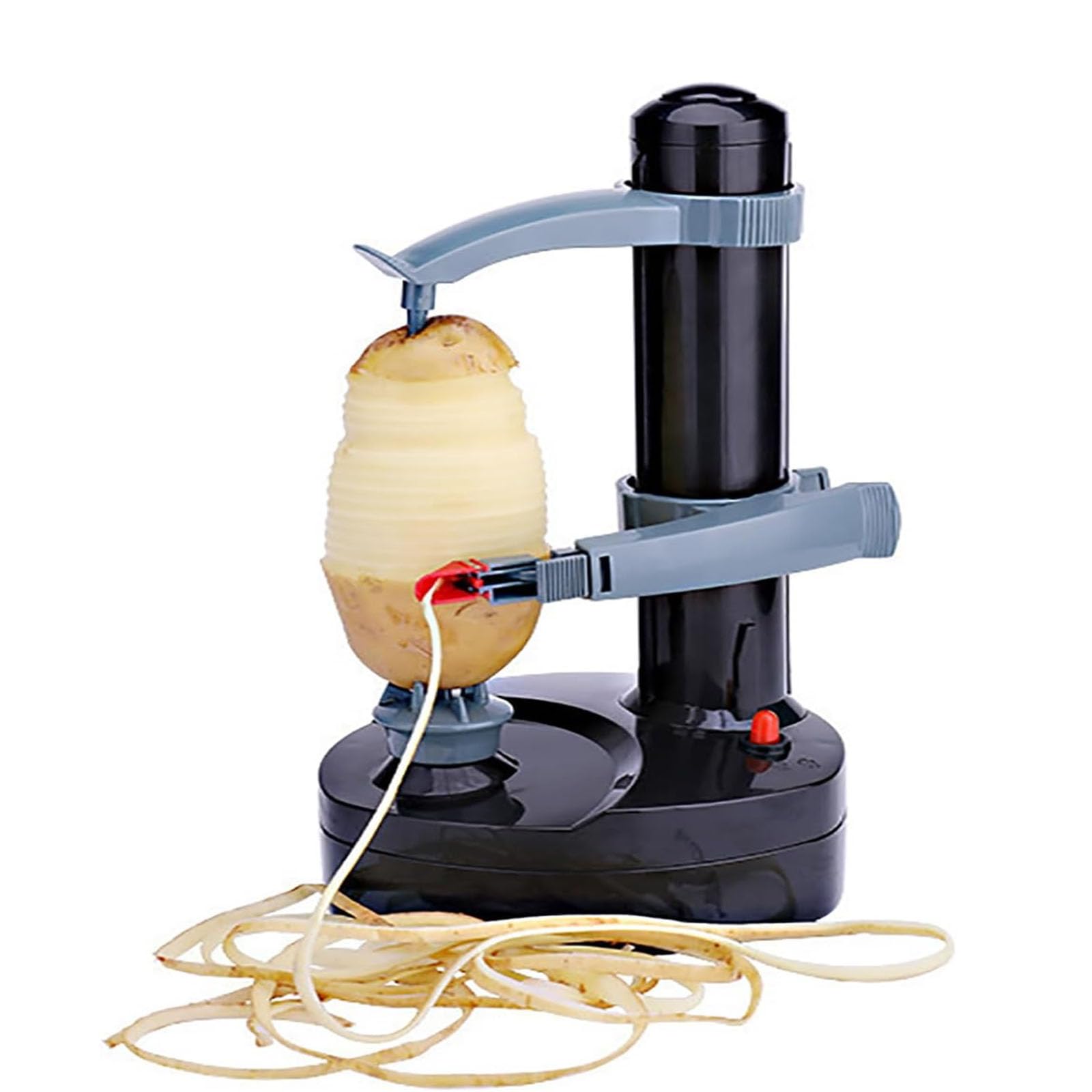 Sbucciatrice Automatica Per Mele, Diametro Del Frutto Da 5 Cm A 10 Cm, Altezza Da 5 Cm A 15 Cm, Spessore Di Sbucciatura Circa 1 Mm. Per Cucina, Frutta E Verdura.