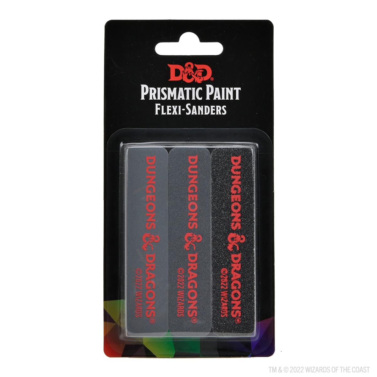 Wizkids D&D Prismatic Paint: Flexi-Sanders Dual Grit |