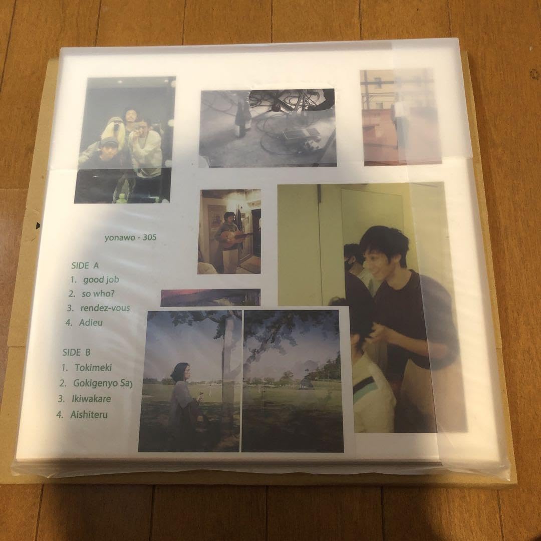 Amazon.co.jp: yonawo 305 レコード LP 300枚限定 ポストカード : おもちゃ